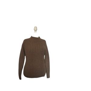J. Crew Brown Turtleneck Sweater